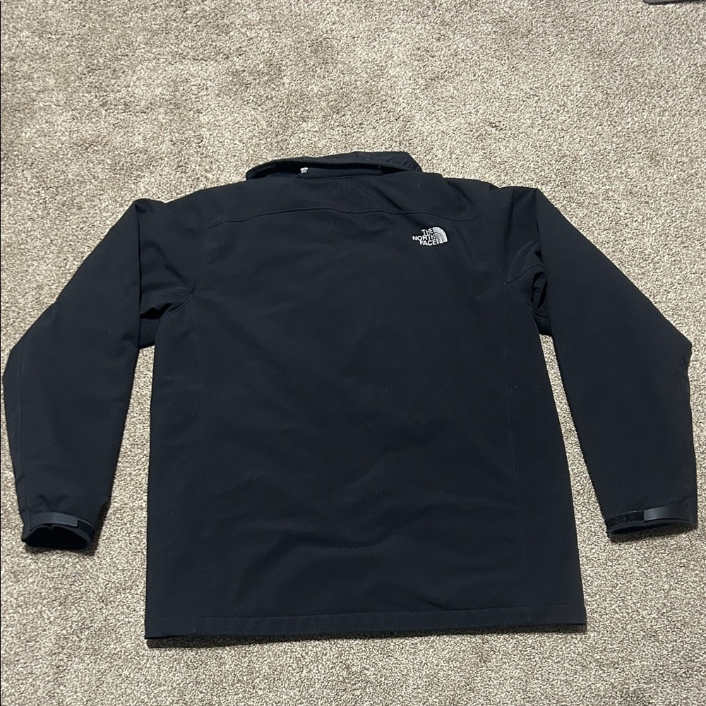 The North Face Men's Black Jacket, Size Large.
Hood not included. - Picture 2 of 4